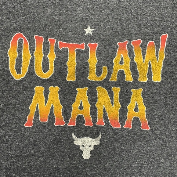 NWOT Under Armour Project Rock Outlaw Mana Short Sleeve Graphic Tee XL - Picture 4 of 13